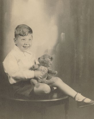 Destined to be a "Teddy" boy...