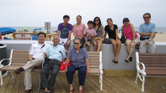 2012 July -- Dad's trip to Ocean City, MD; last Pennsylvania visit.