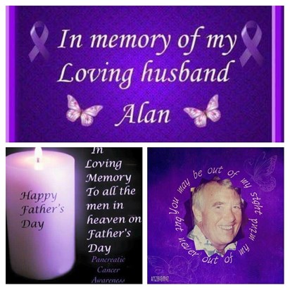 Happy Father's Day Alan xx Your ever loving wife Christine xx 