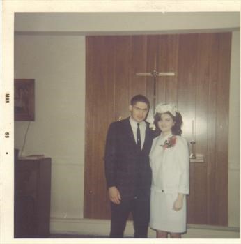 Mom and Dad's wedding