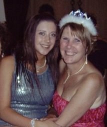 me and mam at her 50th