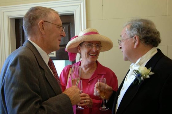 My wonderful Godmother Annette with Chris and my Dad, Nevill Rice at our wedding, 2005. XXXXX