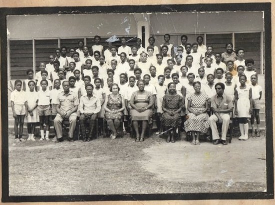 1986 Graduating class of Morning Star School (including Sarah Abena Nsiah)