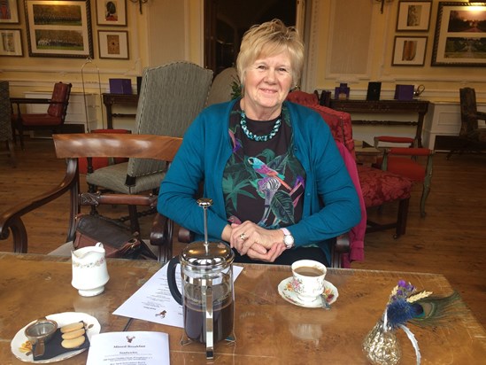 Mum at Oakley Court Hotel