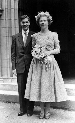 1955 Wedding - Mr & Mrs George