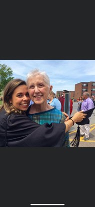 Uvm graduation… pat was there every step of the way.💜