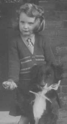 Margaret Humphreys with dog