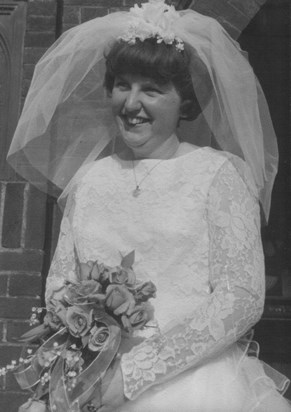 Margaret Green Wedding day