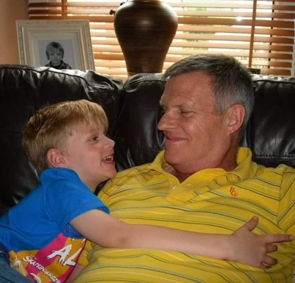 Jack will forever love and look up to Grandad Mick.  