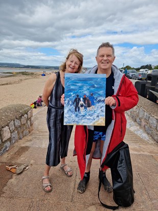 Suzy and the painting