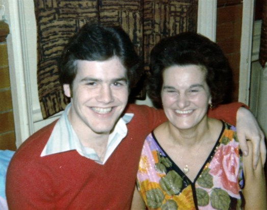 Mike and Mum 1976