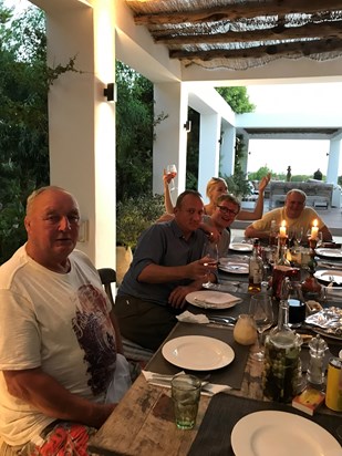 Summer evening with the family - Ibiza 2017