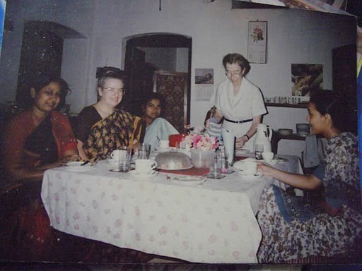 Dr Irene Leeser at Ambajipeta, India. 