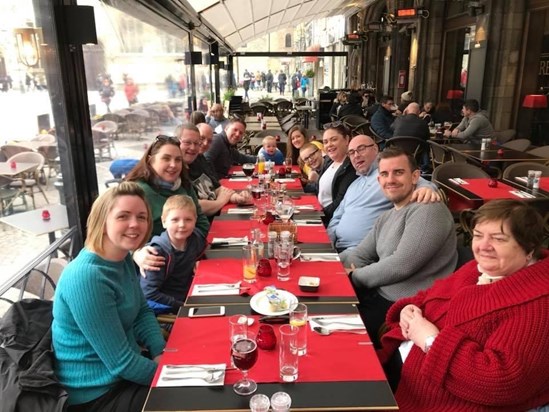 Clark family holiday to Belgium. 