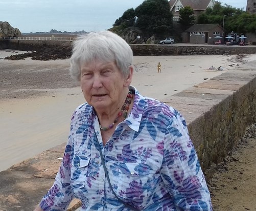 mum loved Jersey but she never smiled on a photo!