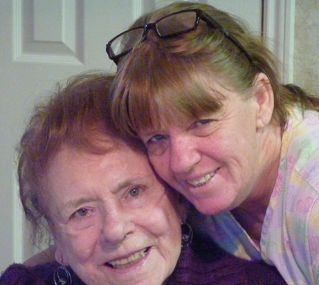 Mum and Pam October 2011