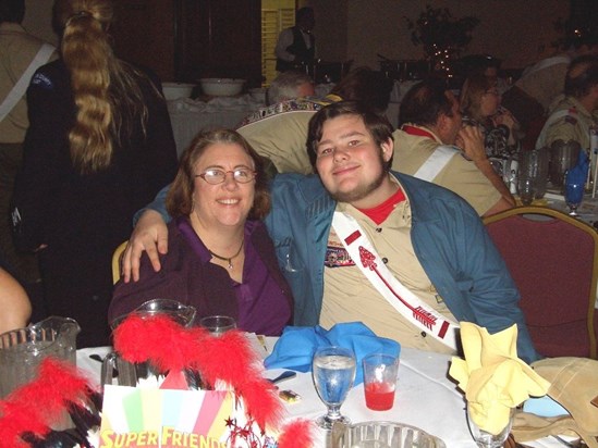 Tim and Ann at OA Banquet 2006