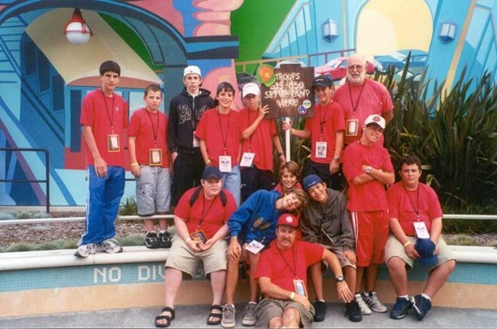 Tim at Disney Outing 2003