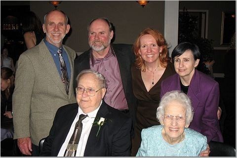 Grampy and Grammy with their 4 kids (2007)