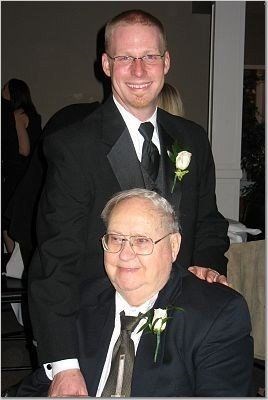 Grampy and one of his grandsons Matt (2007