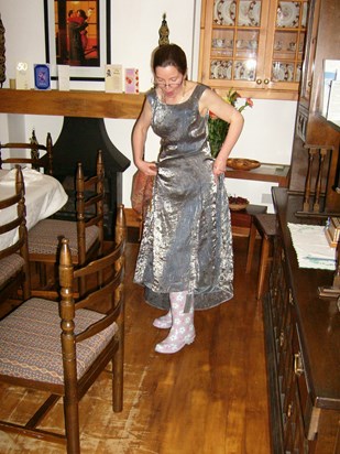 Always a follower of fashion! My favourite pic from Dolores' 50th  x