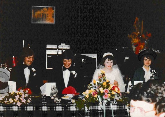 Barbella and Donnie's Wedding, 1979