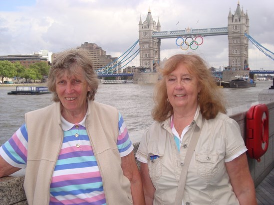 Margaret & Christine in London