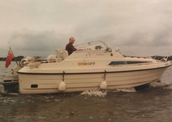 Dads Favourite boat Snoopy which he kept on the Norfolk broads. He told me he had to get a 2nd job to pay for it but he loved it and the amazing memories which came from it. 