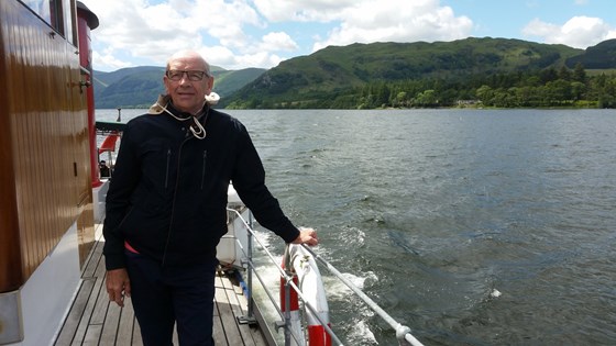 Boat trip. Ullswater lake. 