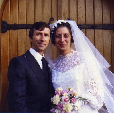 Mam and Dad's Wedding Day 25/10/80