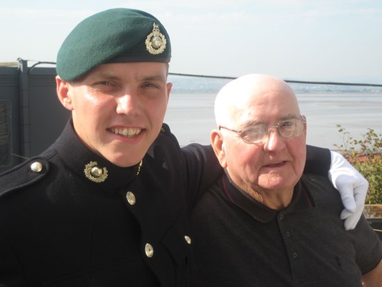 Here you go Mum! Have another Royal Marine in the Family!