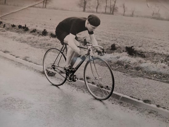 Competitive cyclist, recipient of many medals