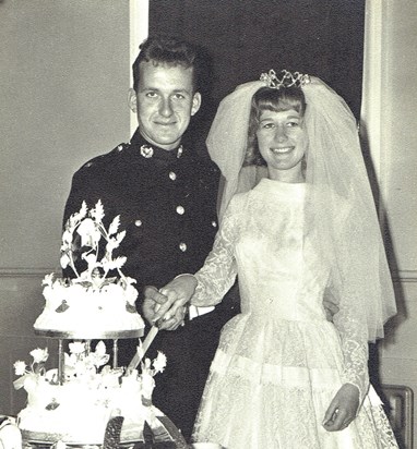 Bob & Myra when we were married in 1964