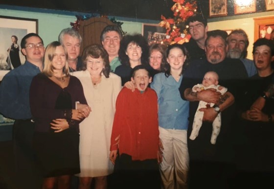 The obligatory Christmas family photo