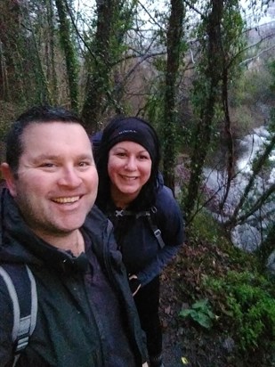 hiking over exmoor in the rain, soaked through, tired, hungry and STILL laughing xx