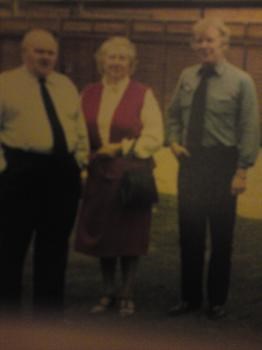 dad his sister shelia and there dad