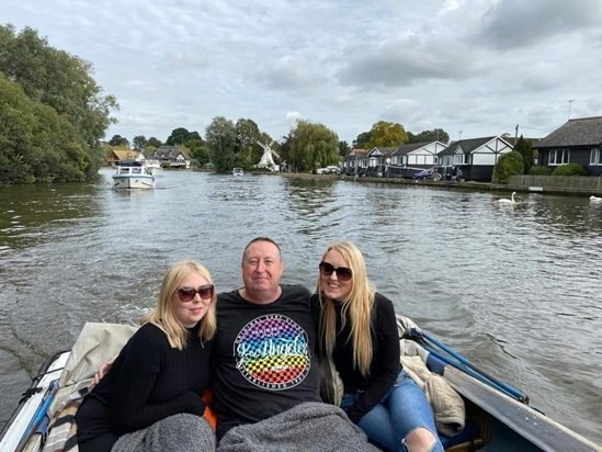 Before the swans tried to get on the boat at wroxham 😂