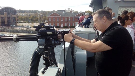 action stations on hms medway  in 2019