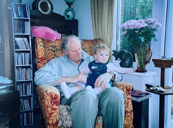 Favourite photo with grandpa 