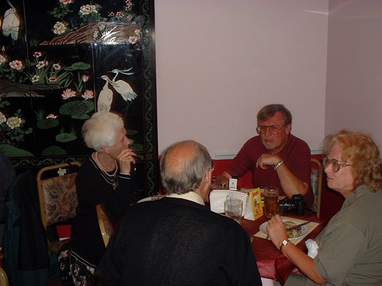 Fond memories of Graham and Jan teaching my parents to eat Chinese