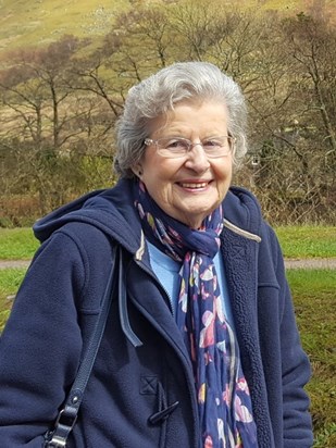 On walkabout at Glen Nevis, 2nd May 2016, during Mary and Tim's 'Scottish Tour'