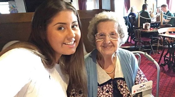 Molly and Granny at the Pub xx