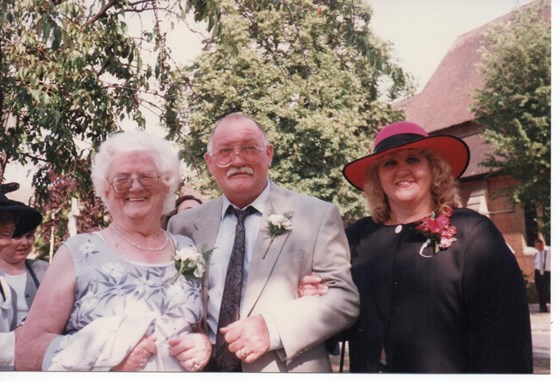 Phil with Mum Olive and Sister Pat