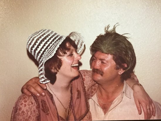 The Hats Game. Party in Belvedere May 1981