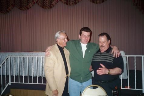 Dad, Michael and Charles at Ro's 40th birthday