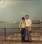 Matt and I on holiday 1974