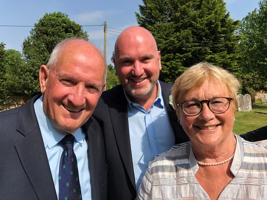 Tony, Peter and Maree   Amport