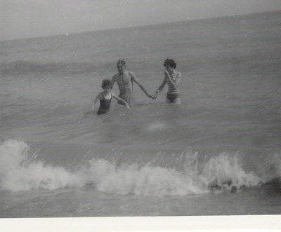 Waves at St Annes 1950's