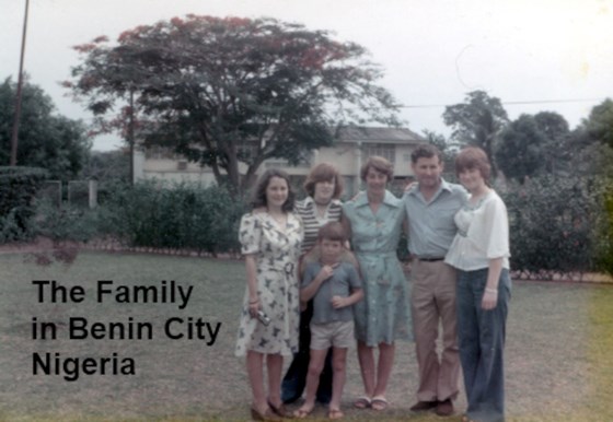 The MacLeans in Benin City 1977-ish