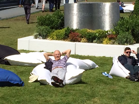 Relaxing at Wentworth 2014